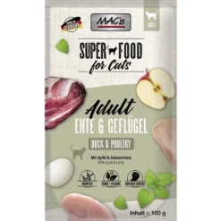 Macs>Futterfreund Macs Cat Pouch Ente + Geflügel 100g