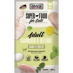 Macs>Futterfreund Macs Cat Pouch Kaninchen + Geflügel 100g