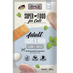 Macs>Futterfreund Macs Cat Pouch Lachs + Huhn 100g