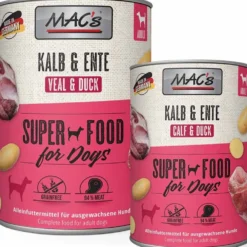 Macs>Futterfreund Macs Dog Kalb und Ente