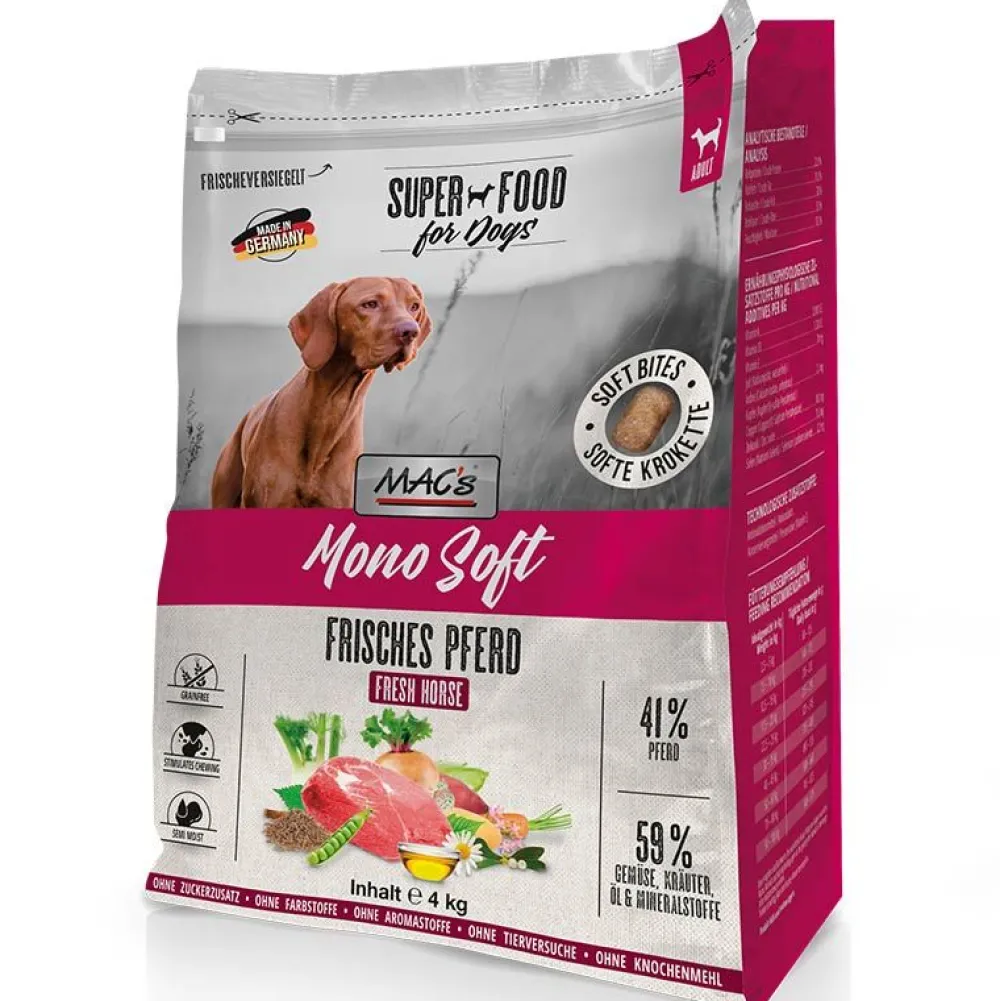 Macs>Futterfreund Macs Mono Soft Frisches Pferd 4kg