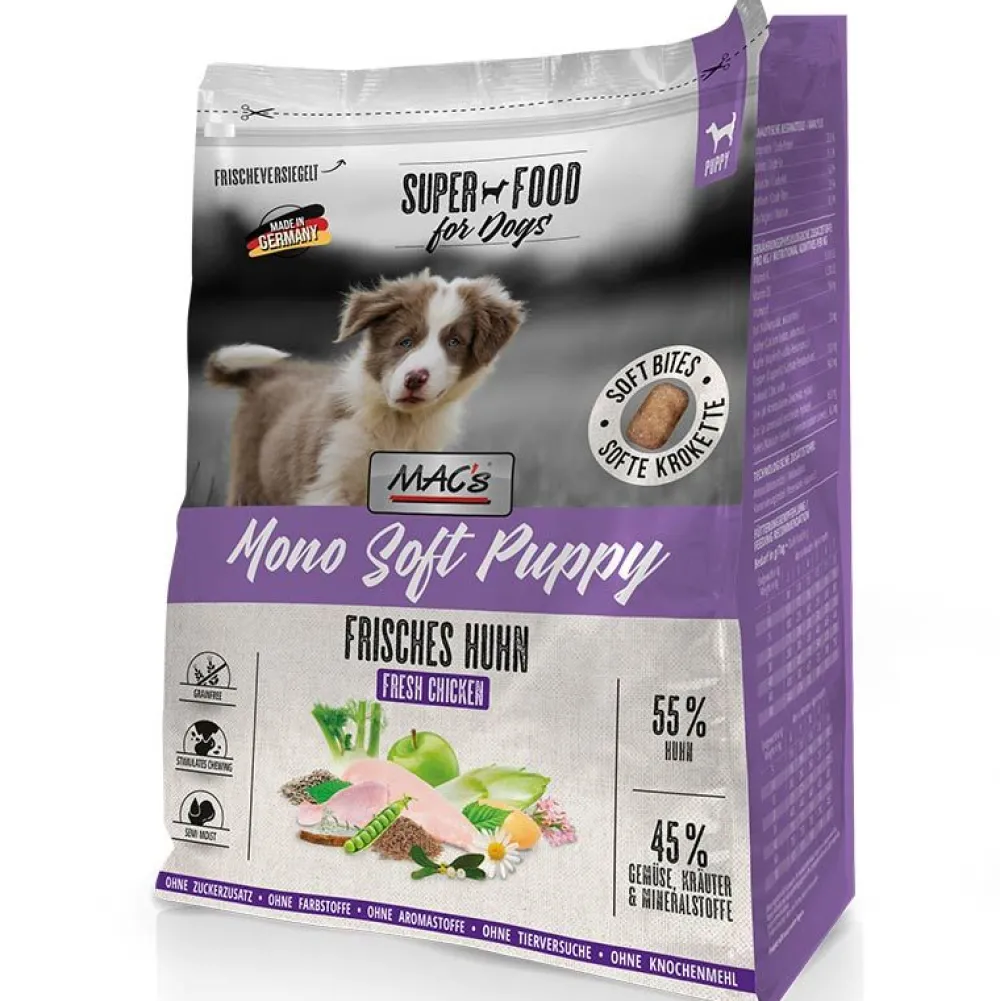 Macs>Futterfreund Macs Mono Soft Puppy Frisches Huhn 4kg