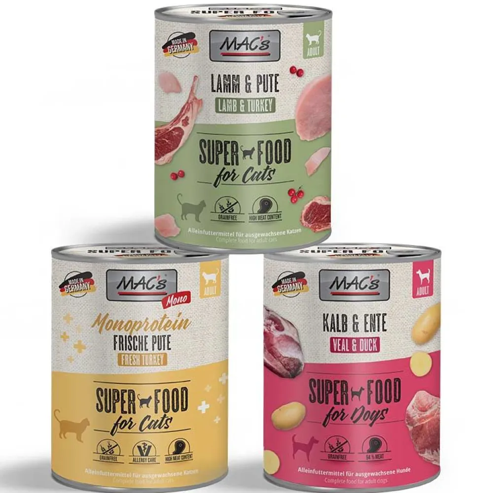 Macs>Futterfreund Macs Nassfutter Sparpaket 800g