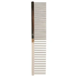 Bürsten & Kämme|Katzenpflege & Hygiene>Futterfreund Metallkamm, feine/grobe Zinken, 16 cm