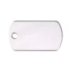 Adressanhänger|Adressanhänger Gravur>Futterfreund Military Klein Chrom Horizontal