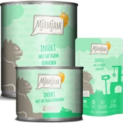 Mjamjam>Futterfreund MjAMjAM Insekt mit saftigem Hühnchen