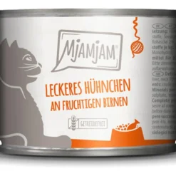 Mjamjam>Futterfreund MjAMjAM leckeres Hühnchen an fruchtigen Birnen