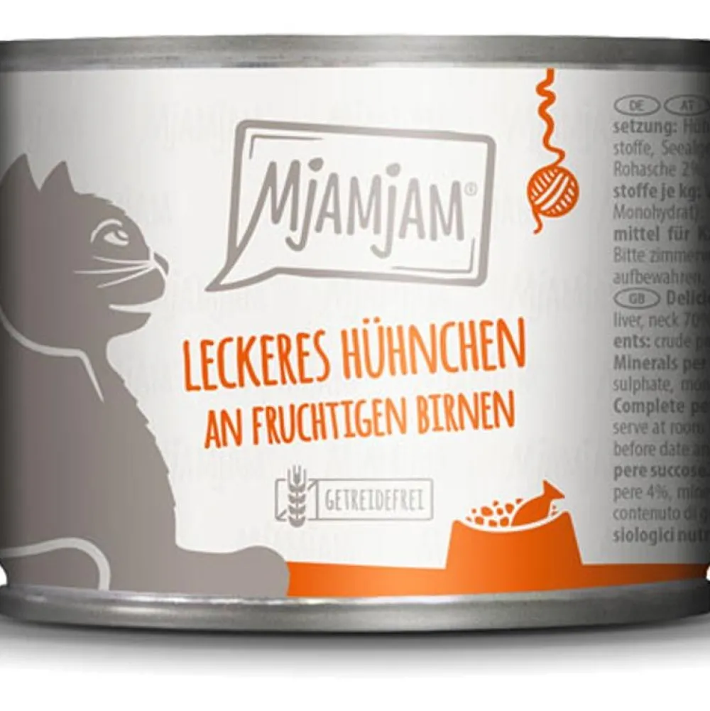 Mjamjam>Futterfreund MjAMjAM leckeres Hühnchen an fruchtigen Birnen
