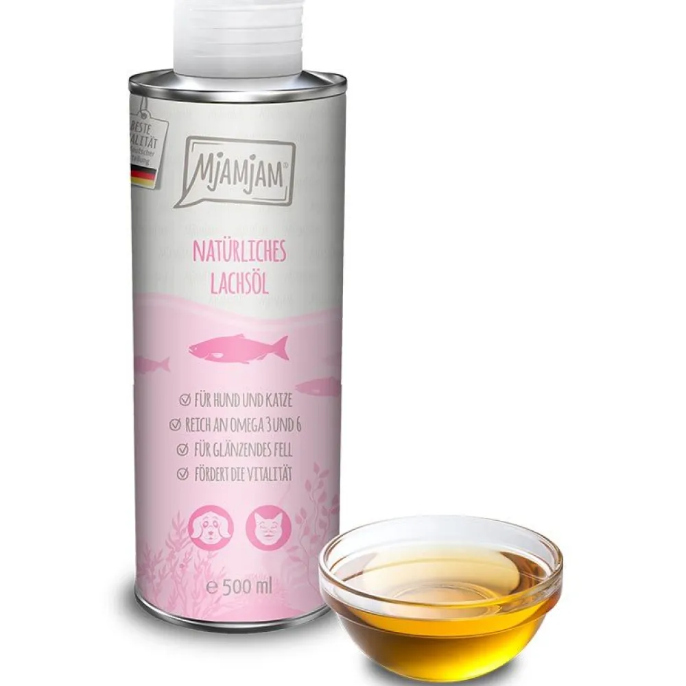 Mjamjam|Mjamjam>Futterfreund MjAMjAM natürliches Lachsöl 500ml