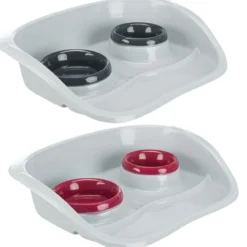 Katzennäpfe|Futternapf>Futterfreund Napf-Set, Kunststoff, 0,25 l/ 9 cm und 0,3 l/ 11 cm