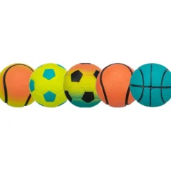 Sommer|Spielzeug>Futterfreund Neonball, schwimmt, Moosgummi, 4,5cm