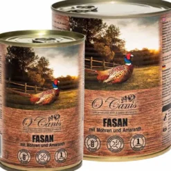Ocanis>Futterfreund Ocanis Fasanenfleisch mit Möhren und Amaranth