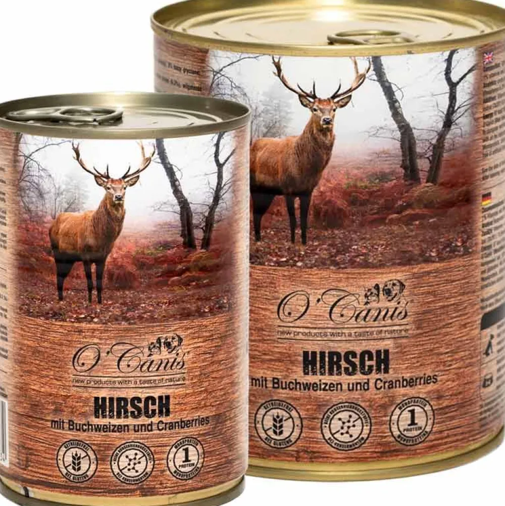 Ocanis>Futterfreund Ocanis Hirschfleisch mit Buchweizen und Cranberries