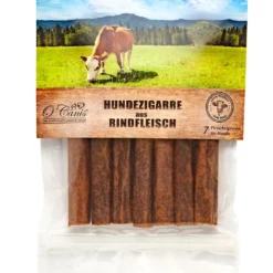 Rind|Kaurollen>Futterfreund Ocanis Hundezigarre aus Rindfleisch 7 Stk./180g