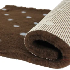 Katzen Schlafplatz|Schlafplatz>Futterfreund Original Vetbed® Isobed SL braun blue DOTS