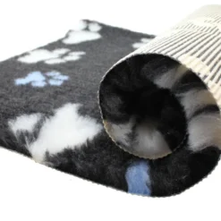 Katzen Schlafplatz|Schlafplatz>Futterfreund Original Vetbed® Isobed SL dunkelgrau+blaue Pfoten