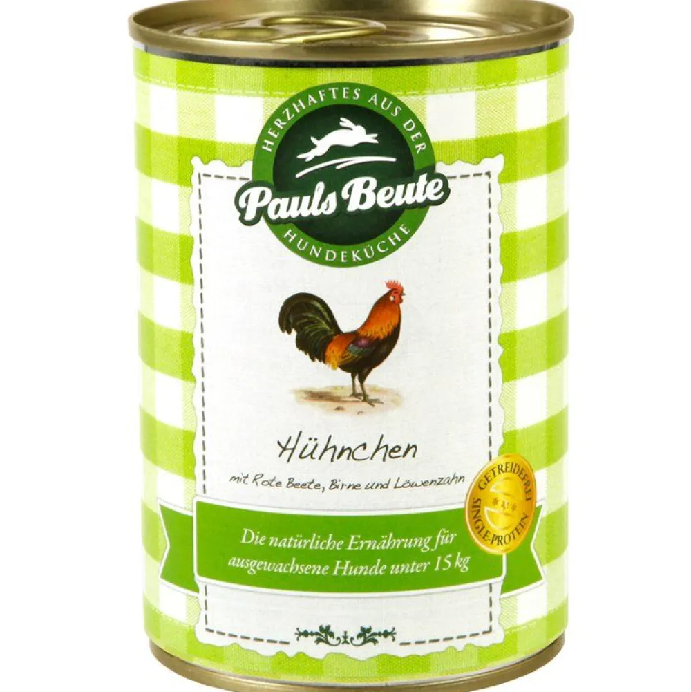 Pauls Beute>Futterfreund Pauls Beute Hühnchen (getreidefrei) 400g