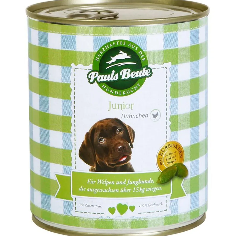 Pauls Beute>Futterfreund Pauls Beute JUNIOR Hühnchen (getreidefrei) 800g