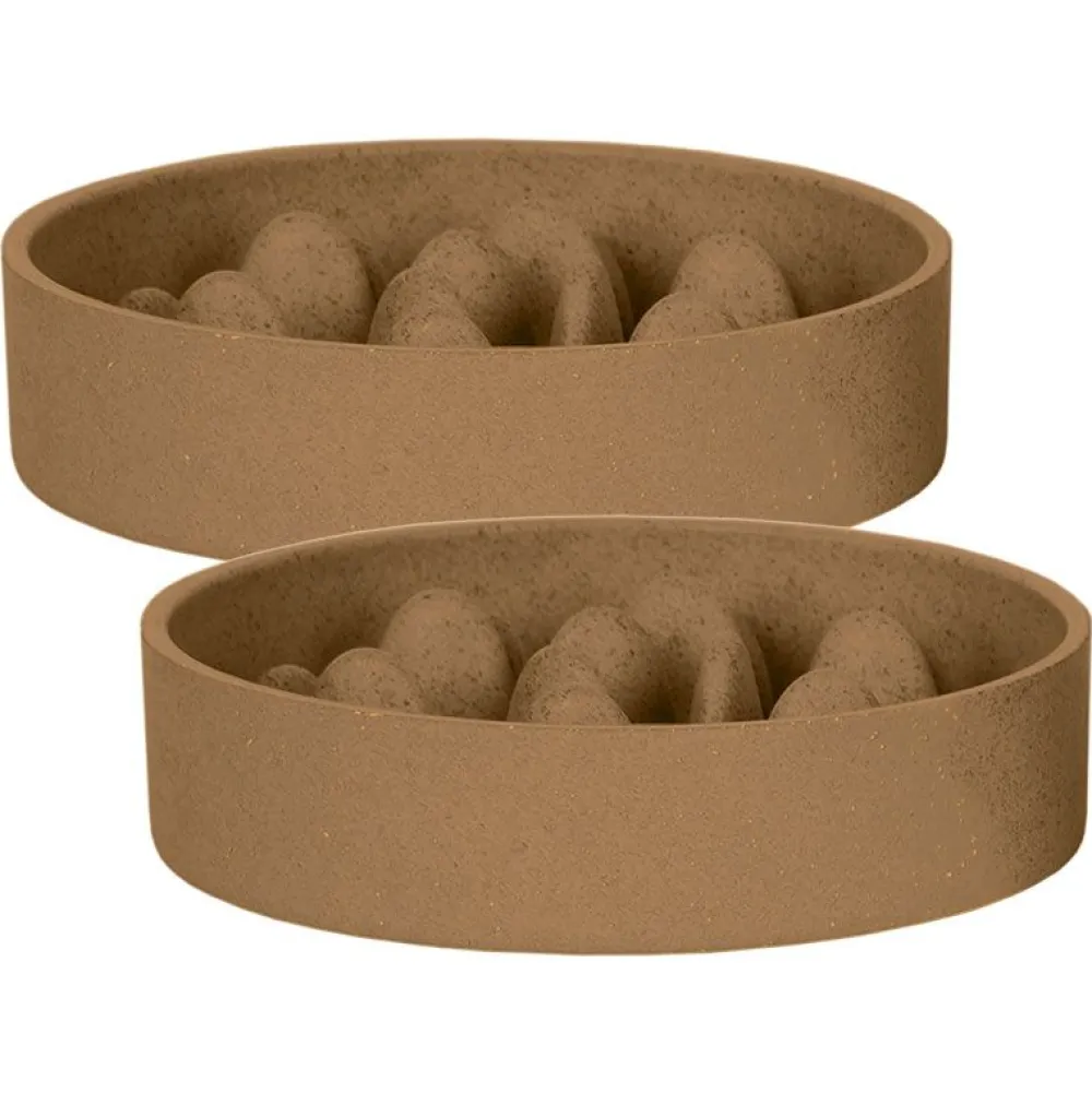 Futternapf>Futterfreund Petlando Bamboo Napf Anti-Schling, braun
