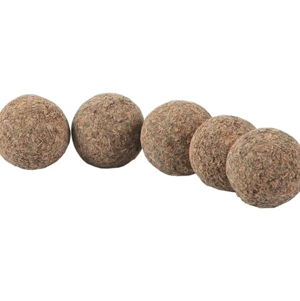 Katzenspielzeug>Futterfreund Petlando Earthcat Silvervine Mini Ball 5er Pack