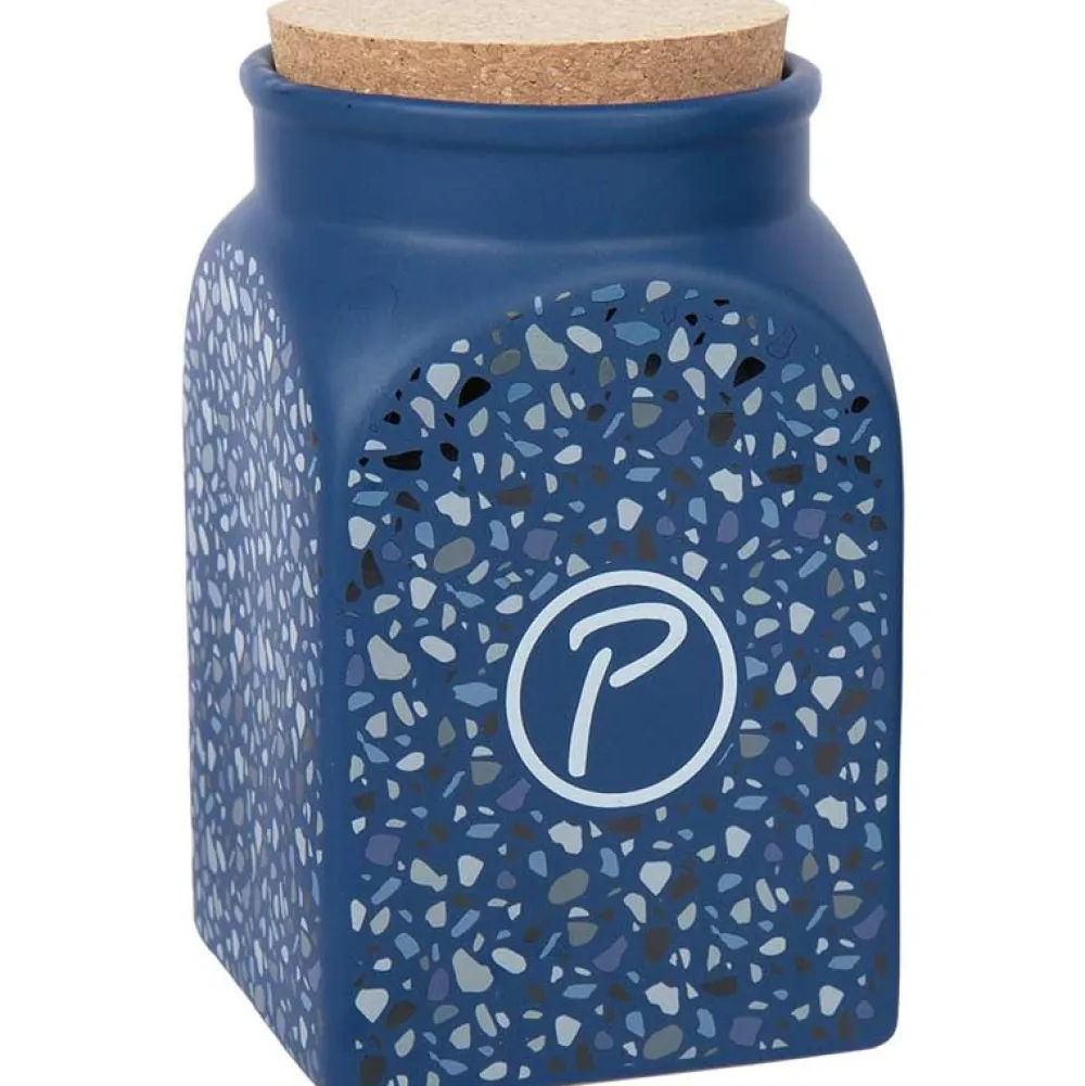 Futternapf>Futterfreund Petlando Futter- und Snackdose Terrazzo, 1350 ml, blau