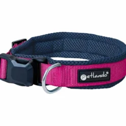 Halsbänder, Leinen & Geschirre>Futterfreund Petlando Magnetech Halsband, navy/fuchsia