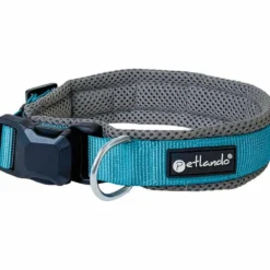 Halsbänder, Leinen & Geschirre>Futterfreund Petlando Magnetech Halsband, anthrazit/petrol