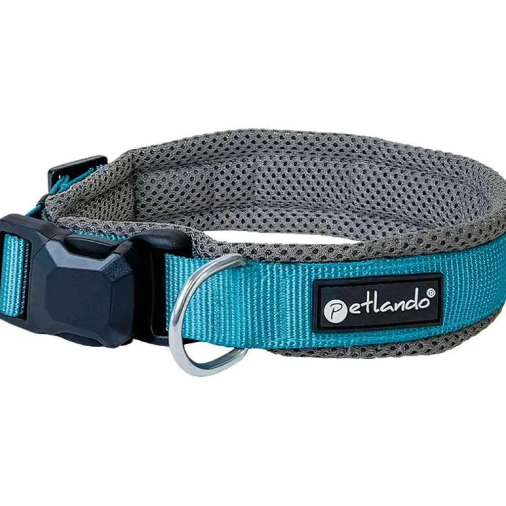 Halsbänder, Leinen & Geschirre>Futterfreund Petlando Magnetech Halsband, anthrazit/petrol