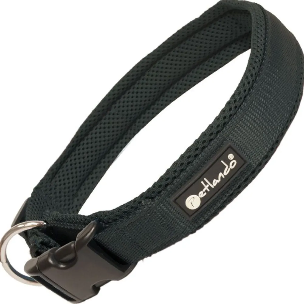 Halsbänder, Leinen & Geschirre>Futterfreund Petlando Mesh Halsband, black