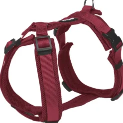 Halsbänder, Leinen & Geschirre>Futterfreund Petlando Mesh Y-Comfort Geschirr, bordeaux