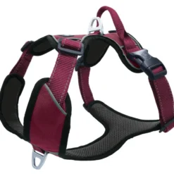 Halsbänder, Leinen & Geschirre>Futterfreund Petlando Outdoor Geschirr, berry