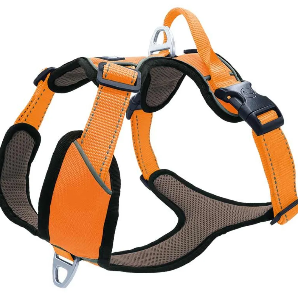 Halsbänder, Leinen & Geschirre>Futterfreund Petlando Outdoor Geschirr, orange