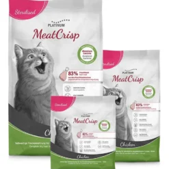 Platinum>Futterfreund Platinum Katze MeatCrisp Sterilised Chicken