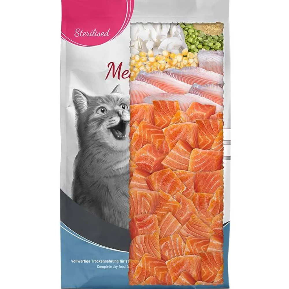 Platinum>Futterfreund Platinum Katze MeatCrisp Sterilised Fish