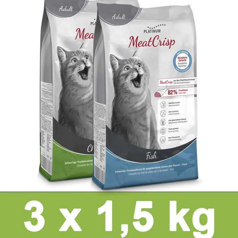 Platinum>Futterfreund Platinum Katze Vorteilspack 4,5 kg (3x1,5kg)