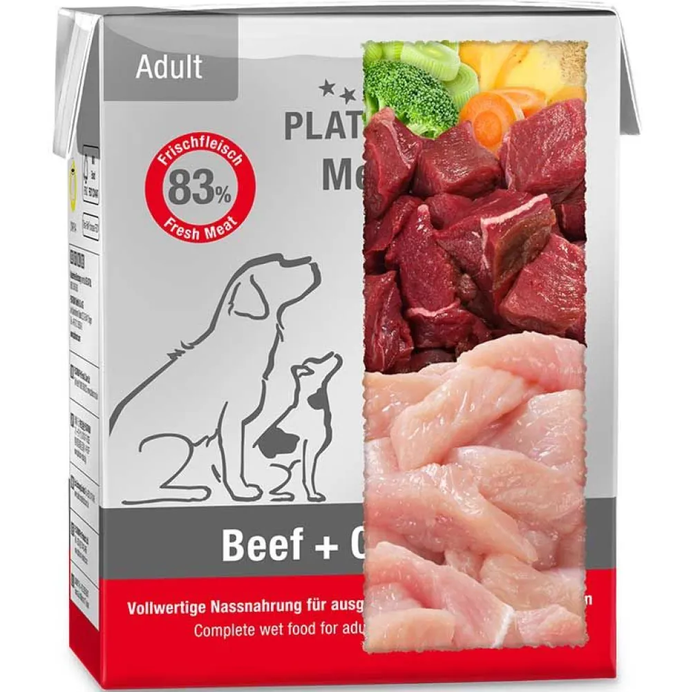 Platinum>Futterfreund Platinum Menu Beef+Chicken 375g