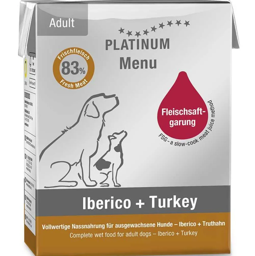 Platinum>Futterfreund Platinum Menu Iberico+Turkey 375g