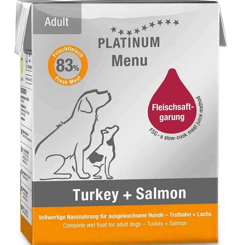 Platinum>Futterfreund Platinum Menu Turkey+Salmon 375g