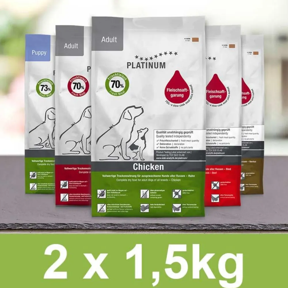 Platinum>Futterfreund Platinum Vorteilspack 3 kg (2x1,5kg)