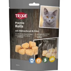 Trixie>Futterfreund Premio Chicken und Cheese Rolls 50g