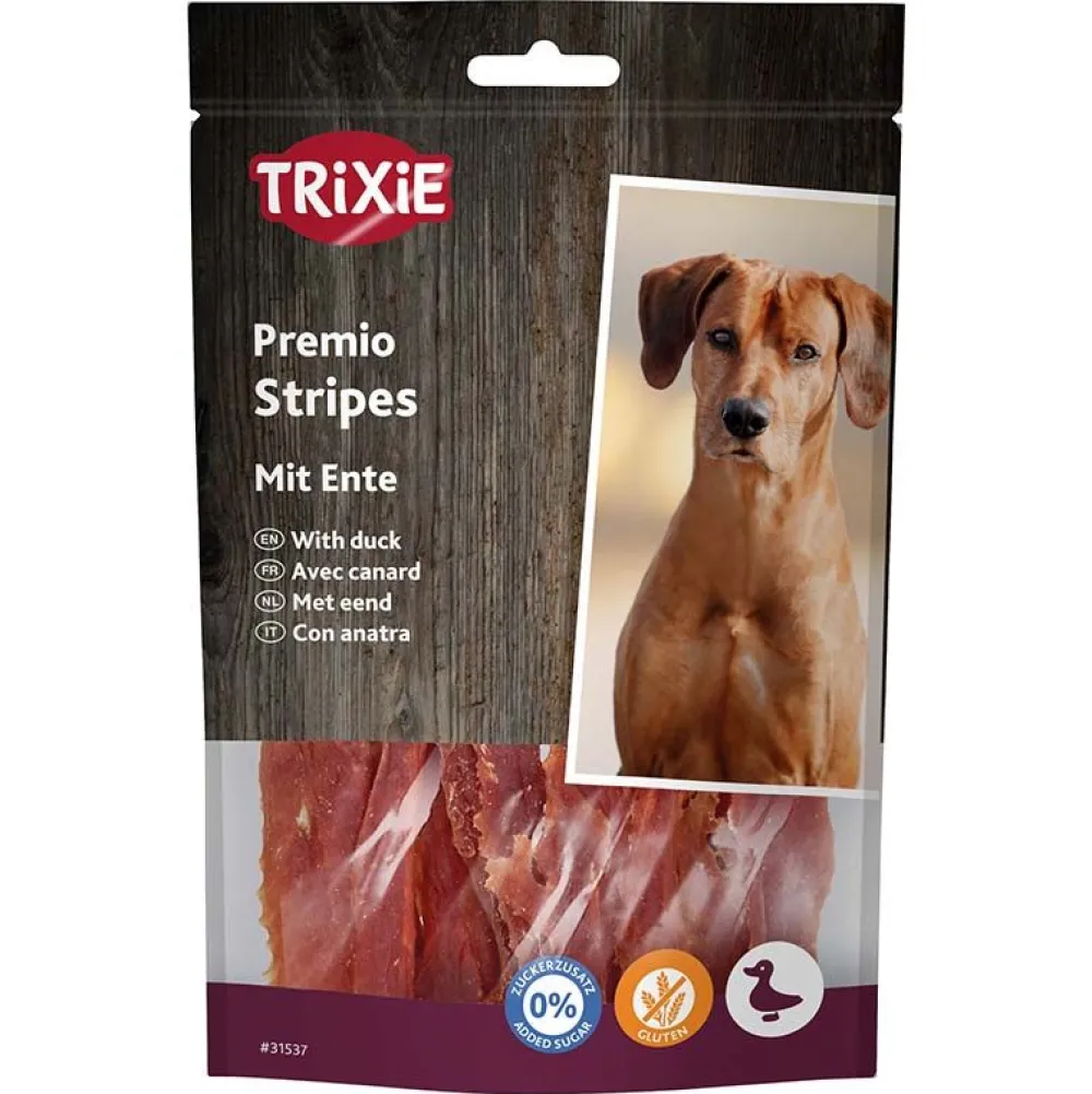Trixie|Kaustreifen>Futterfreund Premio Ducky Stripes 100g