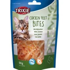 Trixie>Futterfreund Premio Filet Bites, Hühnchen, 50g