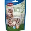 Trixie>Futterfreund Premio Rolls, Hühnchen/Seelachs, 50g