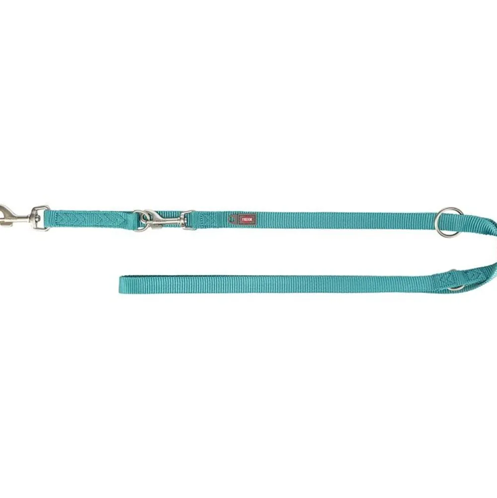 Halsbänder, Leinen & Geschirre>Futterfreund Premium V-Leine, aqua