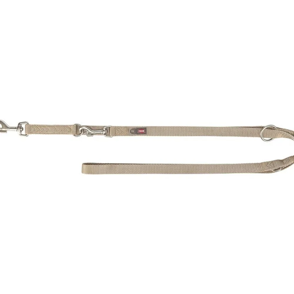 Halsbänder, Leinen & Geschirre>Futterfreund Premium V-Leine, sand