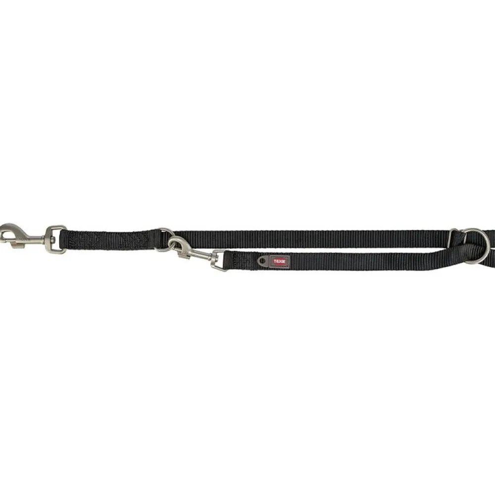 Halsbänder, Leinen & Geschirre>Futterfreund Premium V-Leine, schwarz