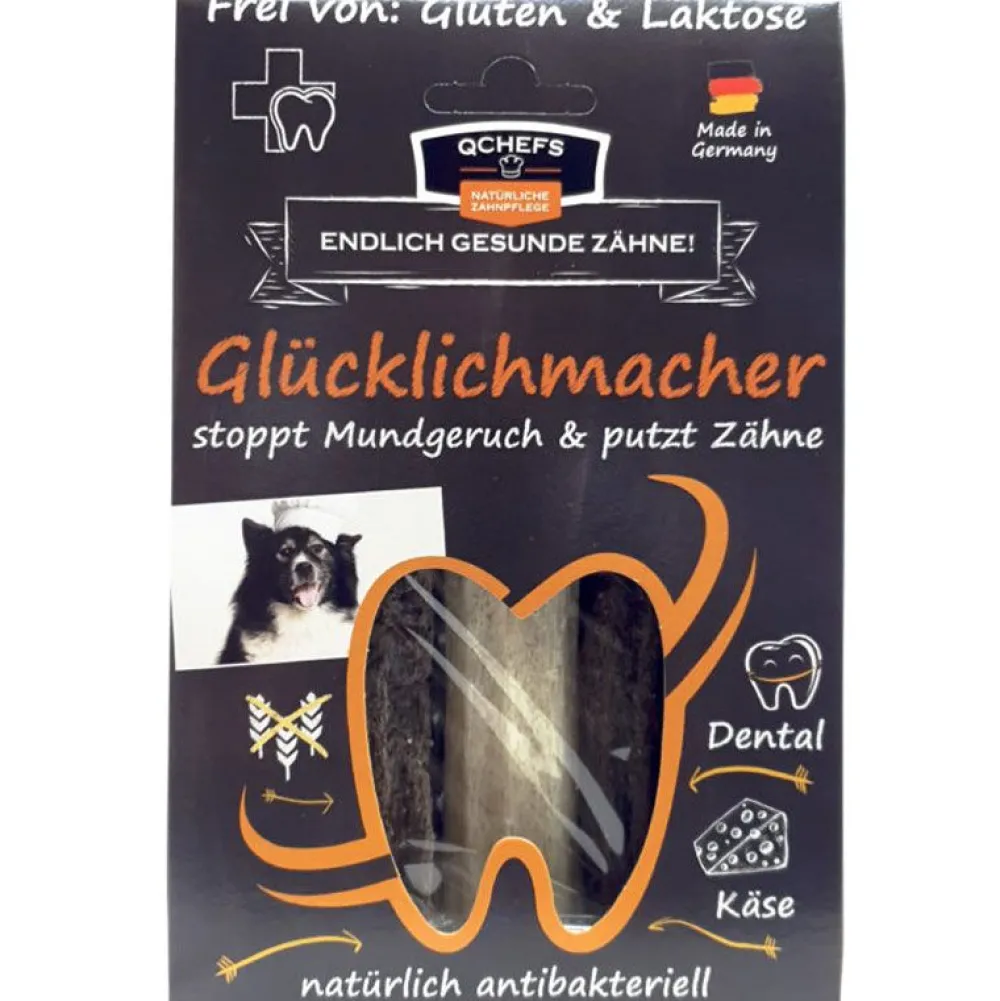Qchefs|Zahnpflege>Futterfreund QCHEFS Glücklichmacher 4er-Mix (90g)