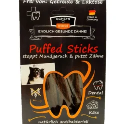 Qchefs|Zahnpflege>Futterfreund QCHEFS Puffed Sticks, 3er Pack (72g)