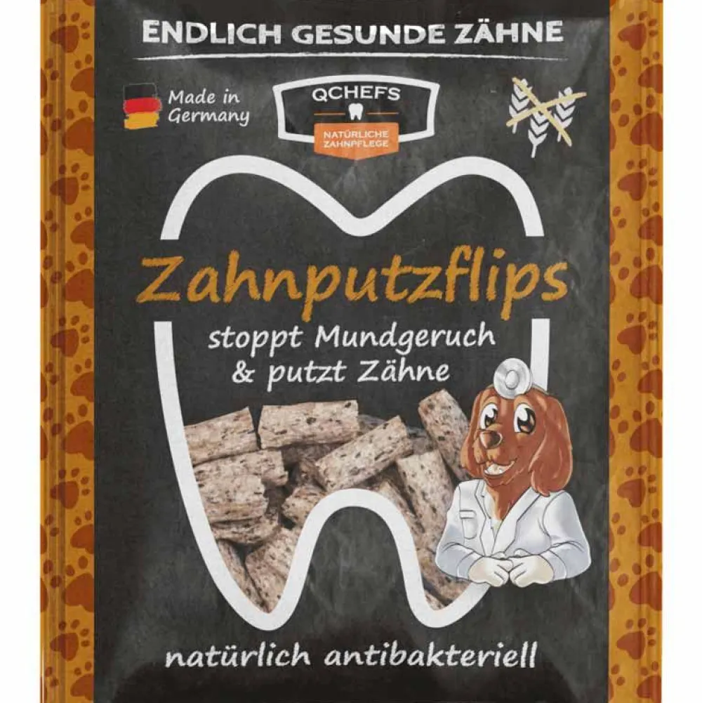 Qchefs|Zahnpflege>Futterfreund QCHEFS Zahnputzflips Hund, 35g