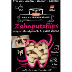 Qchefs|Zahnpflege>Futterfreund QCHEFS Zahnputzflips Katze, 40g